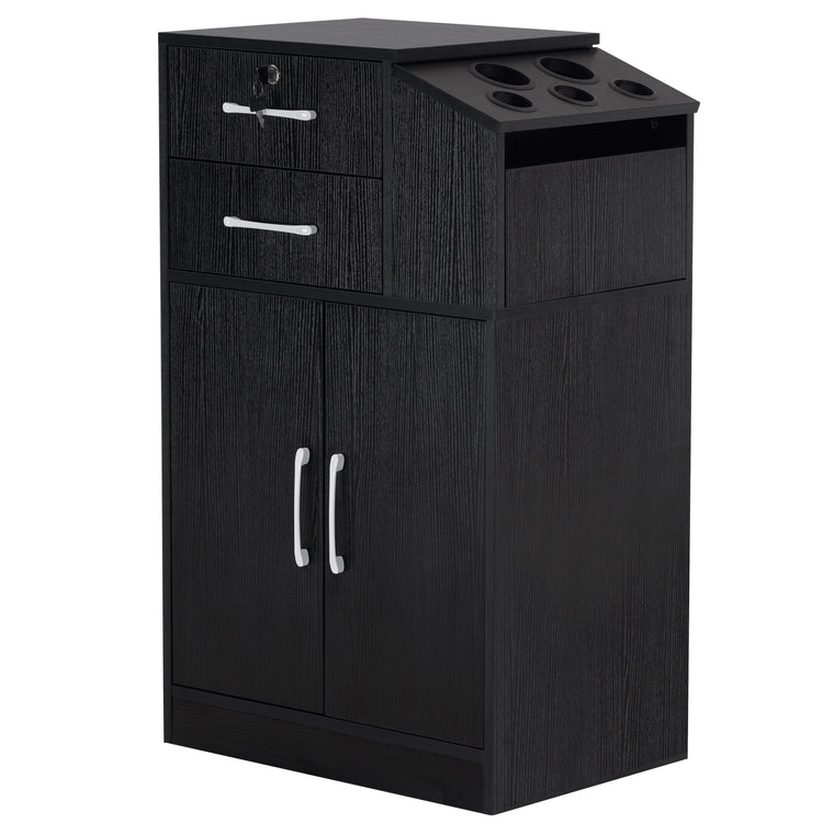 Barber Locking Storage Station Beauty Salon Cabinet For Hair Stylist 2005