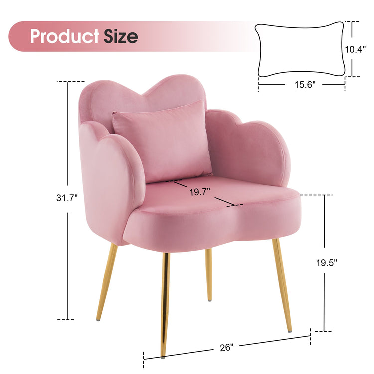 Nail Chair For Nail Tech With Backrest Salon Chair With Velvet Pedicure 3522
