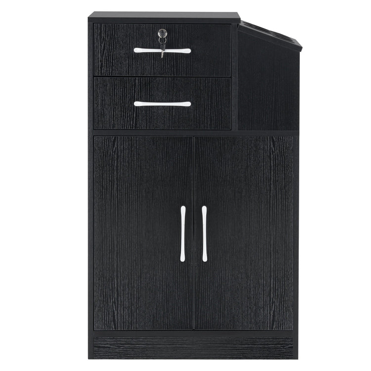 Barber Locking Storage Station Beauty Salon Cabinet For Hair Stylist 2005