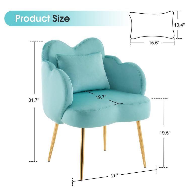 Nail Chair For Nail Tech With Backrest Salon Chair With Velvet Pedicure 3522