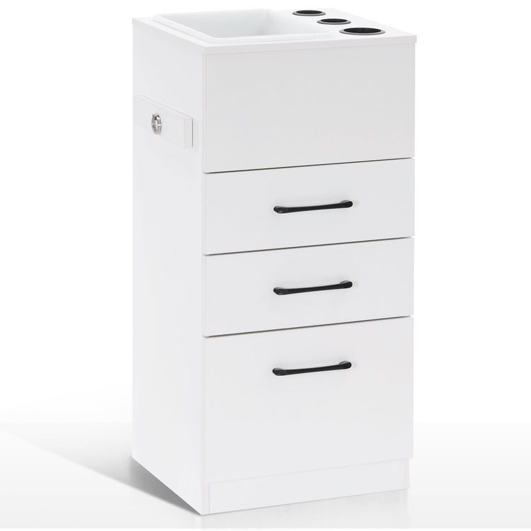 Barber Salon Storage Cabinet Beauty Spa Equipment With Locker& Tool Holder 2035