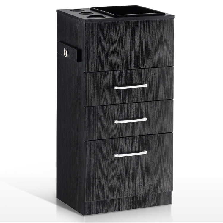 Barber Salon Storage Cabinet Beauty Spa Equipment With Locker& Tool Holder 2035