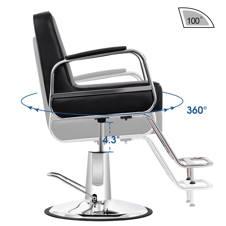 Hydraulic Barber Chair, Hair Spa Beauty Salon Styling Equipment 3128