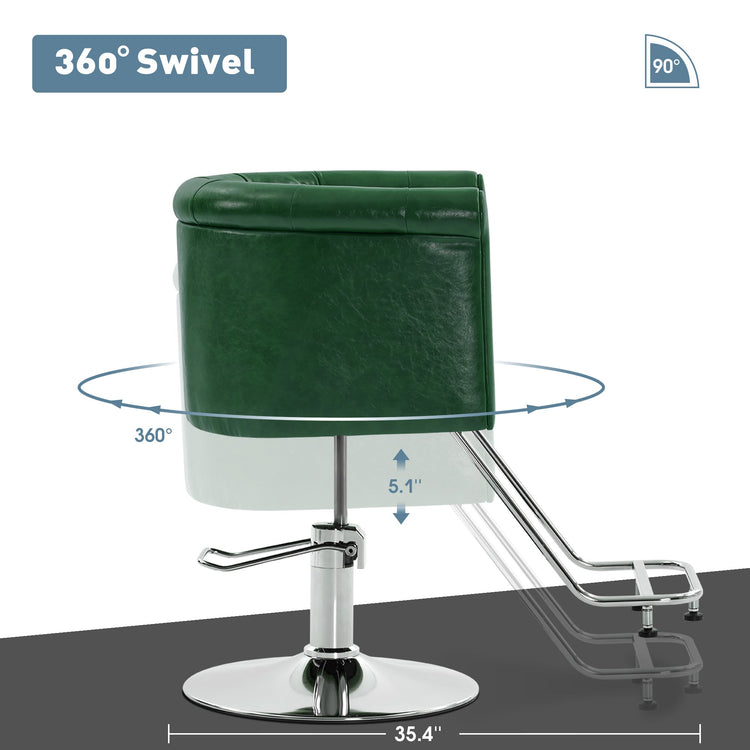 Styling Salon Chair For Hair Stylist, Barber Beauty Styling Chair 3807