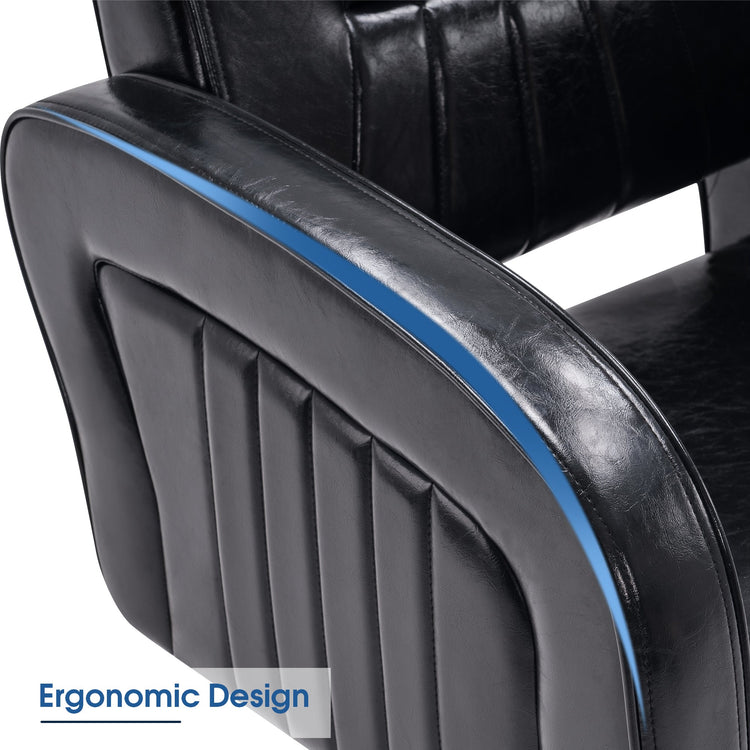 Salon Chair For Hair Stylist, Black Hydraulic Barber Spa Beauty Chair 8538