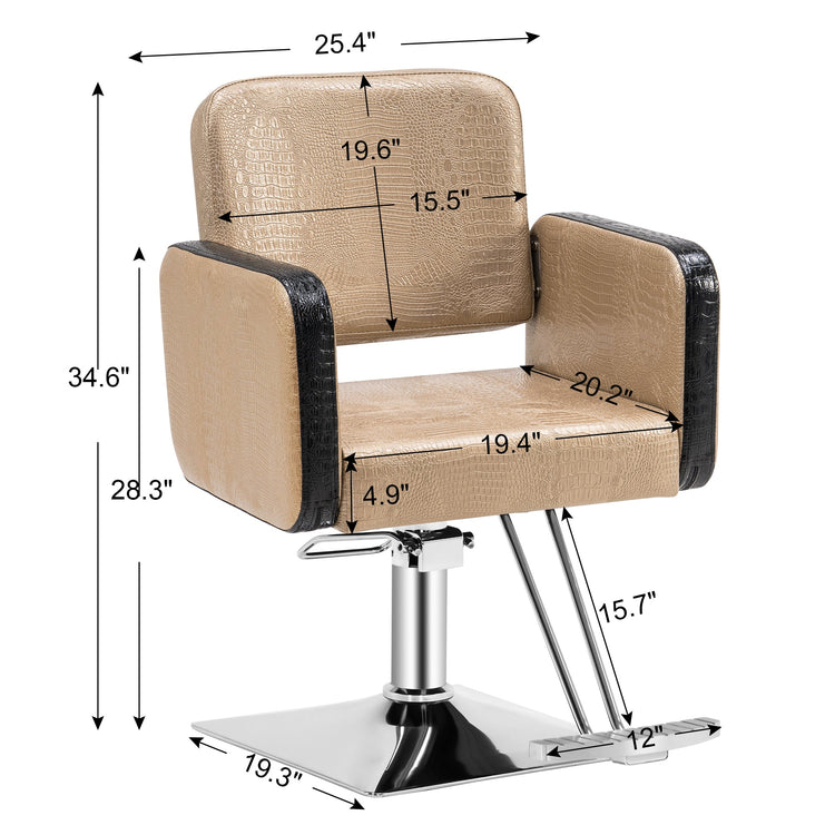 Salon Chair For Hair Stylist, Hydraulic Beauty Spa Styling Chair 8814