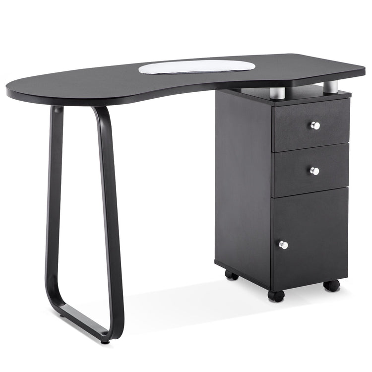 Manicure Acetone Resistant Table Beauty Spa Nail Art Desk 0422