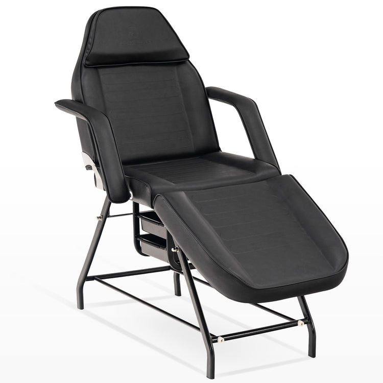Pro Massage Chair Adjustable Tattoo Bed With Storage Baskets 9612
