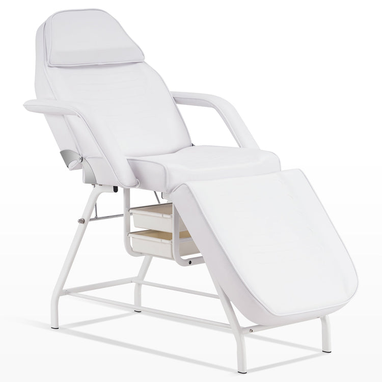 Pro Massage Chair Adjustable Tattoo Bed With Storage Baskets 9612
