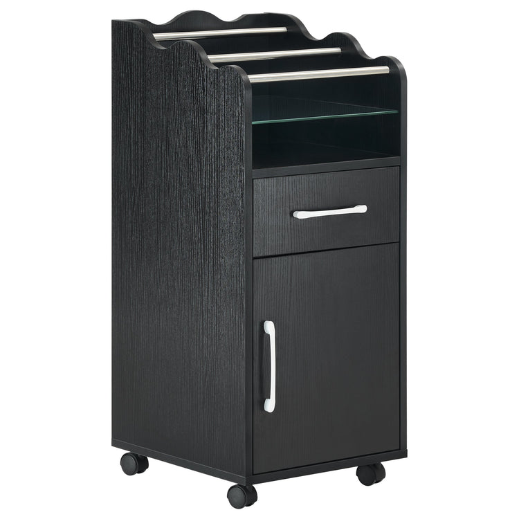 Salon Cart With Cabinet Barber Rolling Trolley For Hair Stylist With Wheels 2013