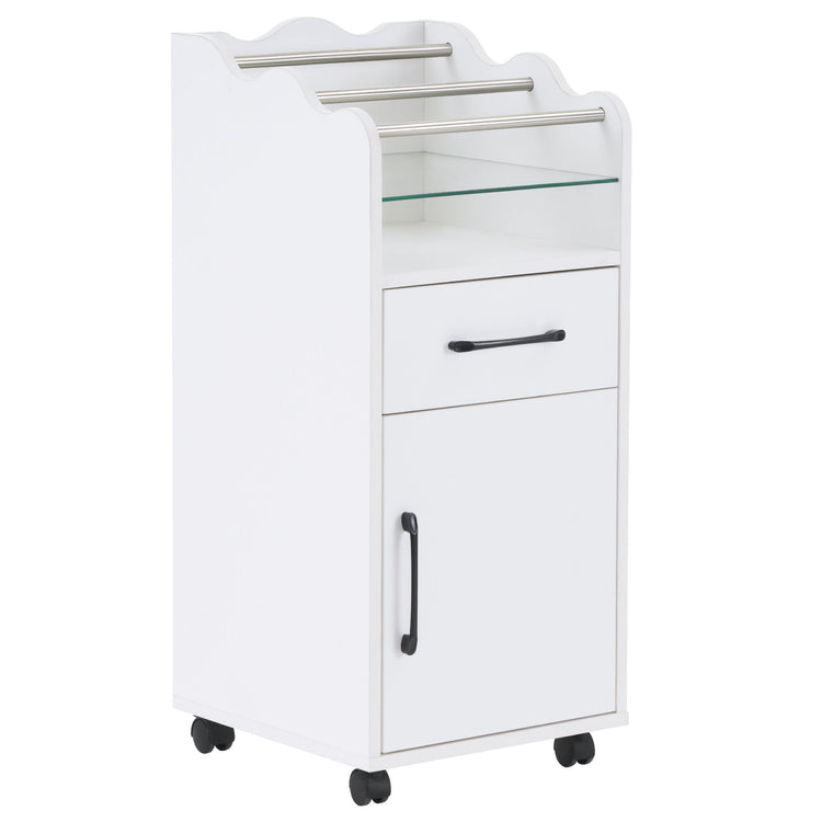 Salon Cart With Cabinet Barber Rolling Trolley For Hair Stylist With Wheels 2013