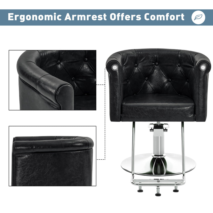 Styling Salon Chair For Hair Stylist, Barber Beauty Styling Chair 3807