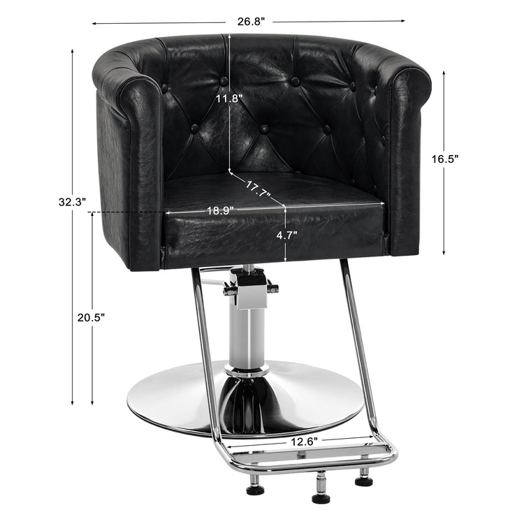 Styling Salon Chair For Hair Stylist, Barber Beauty Styling Chair 3807
