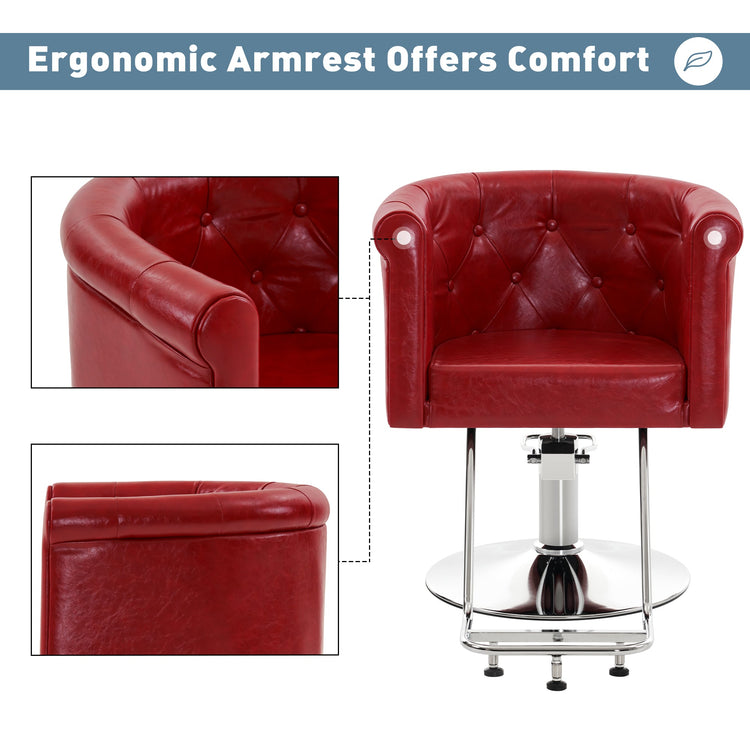 Styling Salon Chair For Hair Stylist, Barber Beauty Styling Chair 3807