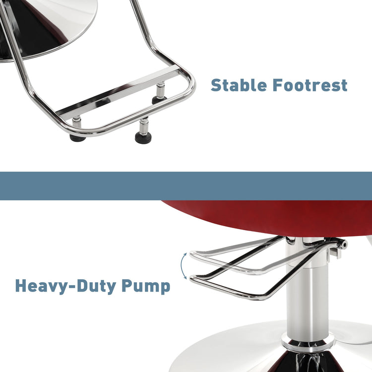 Styling Salon Chair For Hair Stylist, Barber Beauty Styling Chair 3807