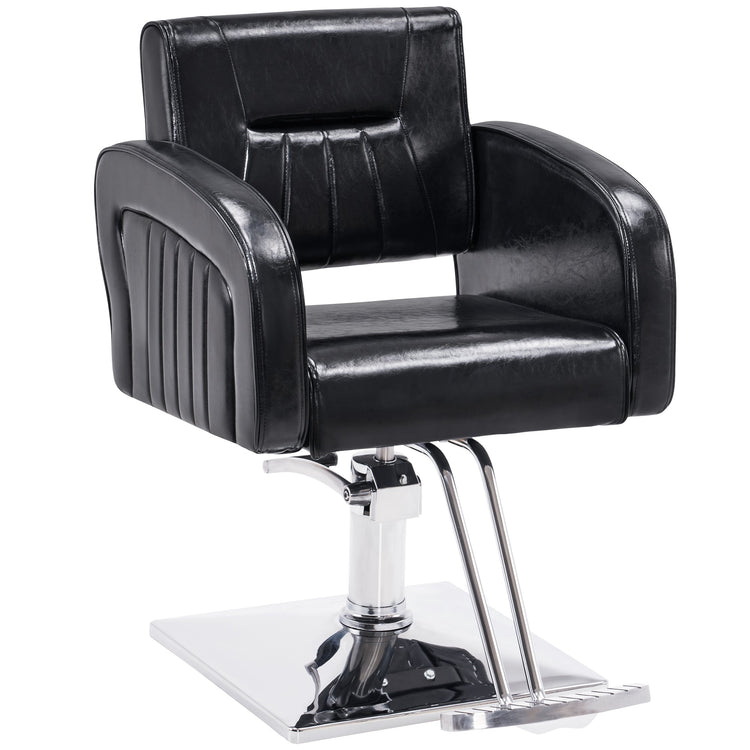 Salon Chair For Hair Stylist, Black Hydraulic Barber Spa Beauty Chair 8538