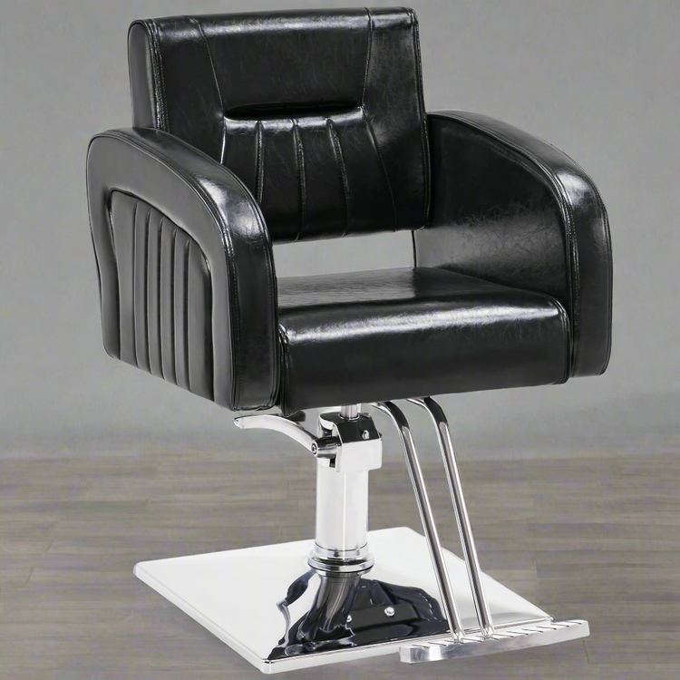 Salon Chair For Hair Stylist, Black Hydraulic Barber Spa Beauty Chair 8538