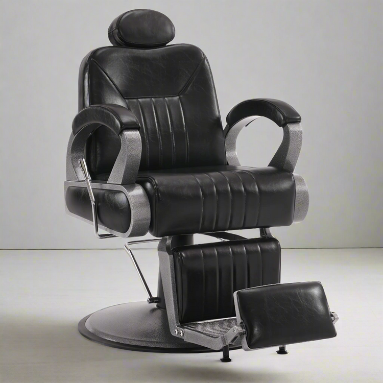 All Purpose Barber Chair,Reclining Hair Stylist Salon Chair With Headrest 9502
