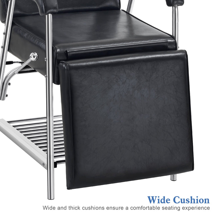 Professional Tattoo Chair With Headrest Massage Bed With Storage Shelf 2767