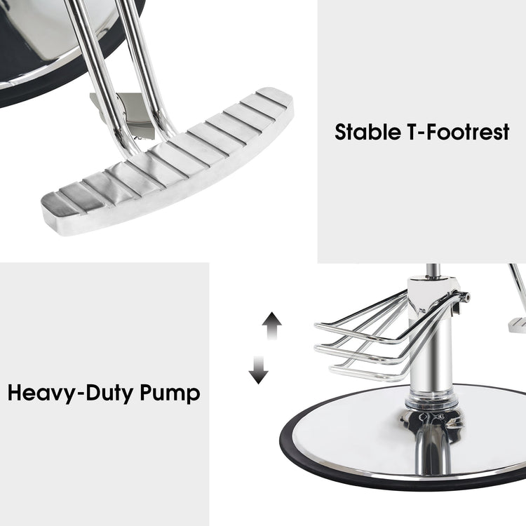 Hydraulic Salon Chair, Beauty Hair Styling Barber Equipment 2057