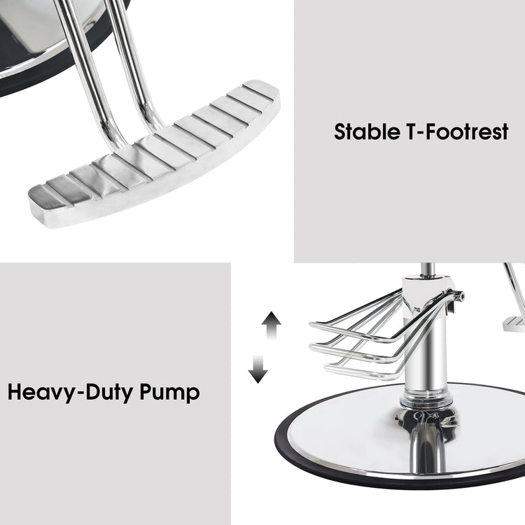 Hydraulic Salon Chair, Beauty Hair Styling Barber Equipment 2057