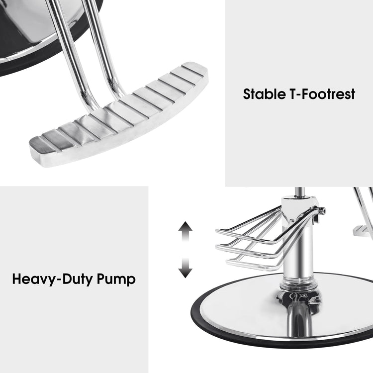 Hydraulic Salon Chair, Beauty Hair Styling Barber Equipment 2057