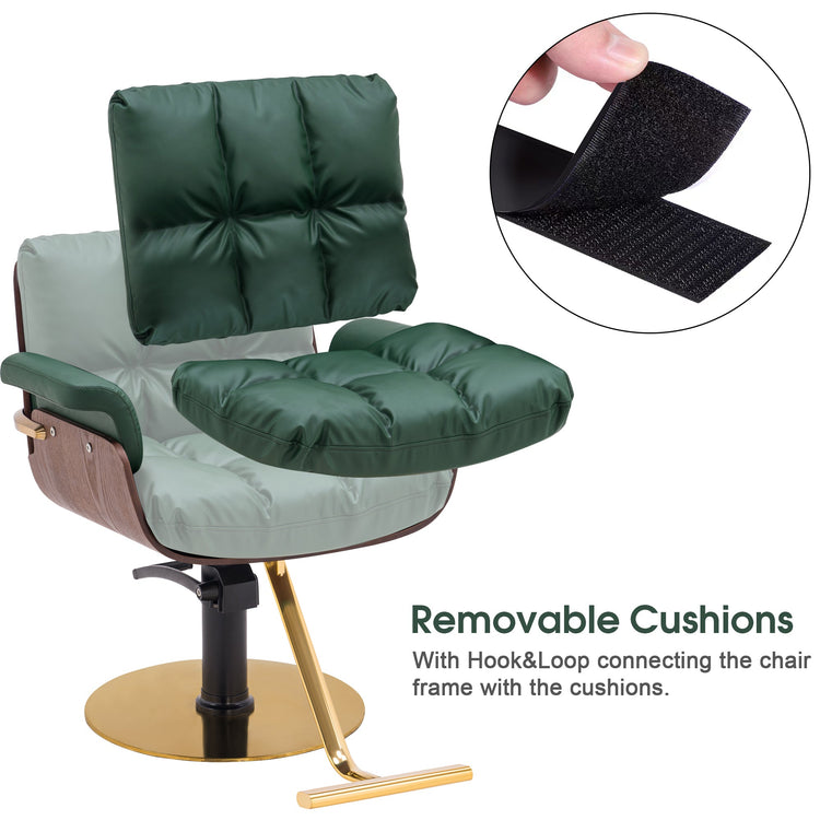 Ins Salon Chair, Hydraulic Hair Cutting Styling Chair For Hair Stylist 3071