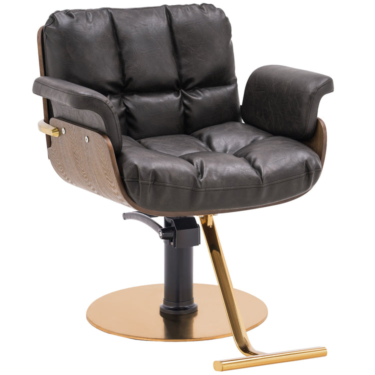 Ins Salon Chair, Hydraulic Hair Cutting Styling Chair For Hair Stylist 3071