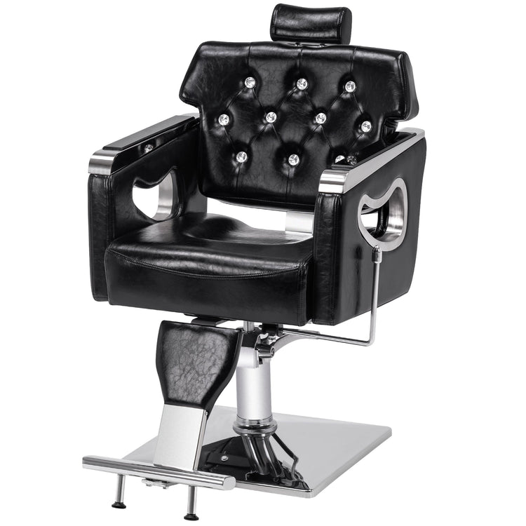 Reclining Barber Chair For Hair Stylist, Hair Beauty Spa Salon Chair 8132