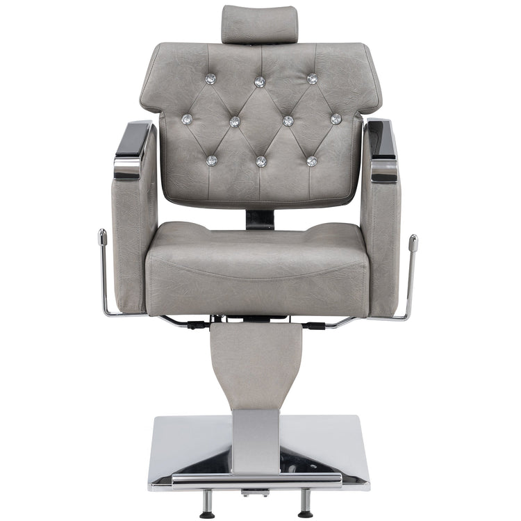 Reclining Barber Chair For Hair Stylist, Hair Beauty Spa Salon Chair 8132