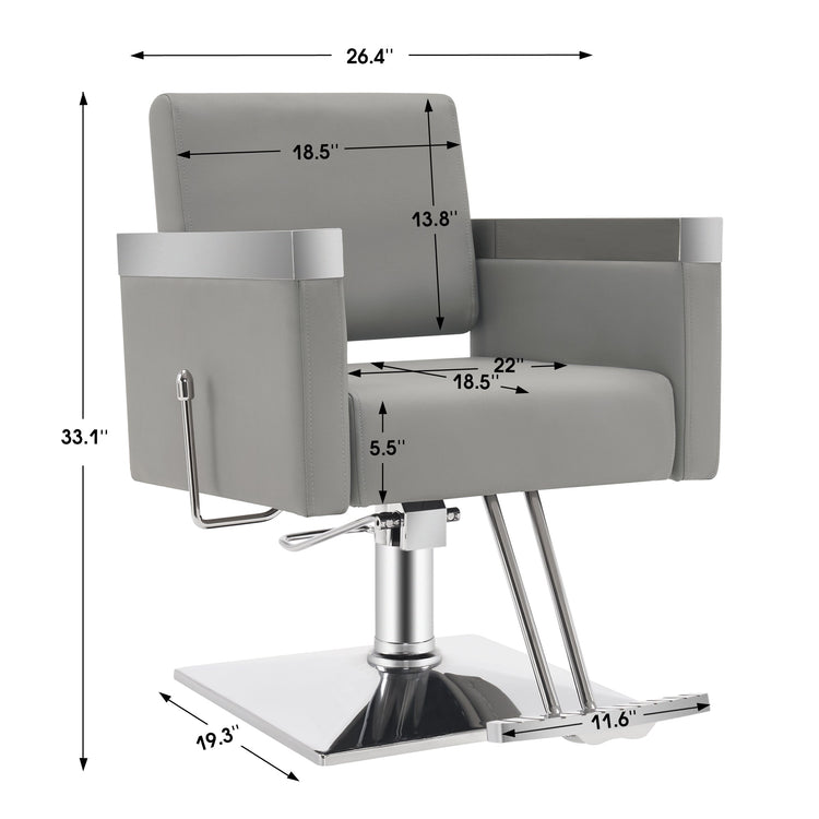 Classic Hydraulic Barber Chair For Hair Stylist, Salon Spa Equipment 3021