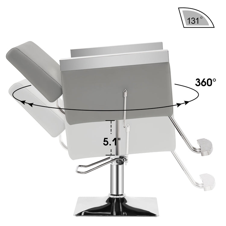Classic Hydraulic Barber Chair For Hair Stylist, Salon Spa Equipment 3021