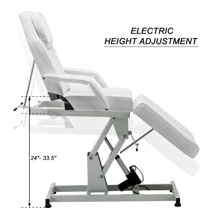 Salon Spa Electric Massage Bed Tattoo Chair Facial Adjustable Table 0100