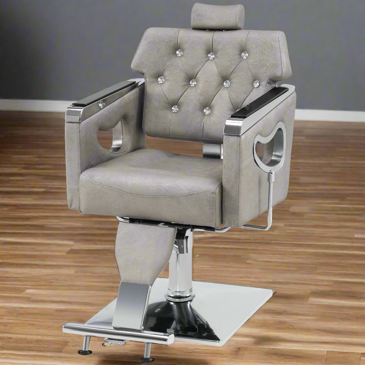 Reclining Barber Chair For Hair Stylist, Hair Beauty Spa Salon Chair 8132