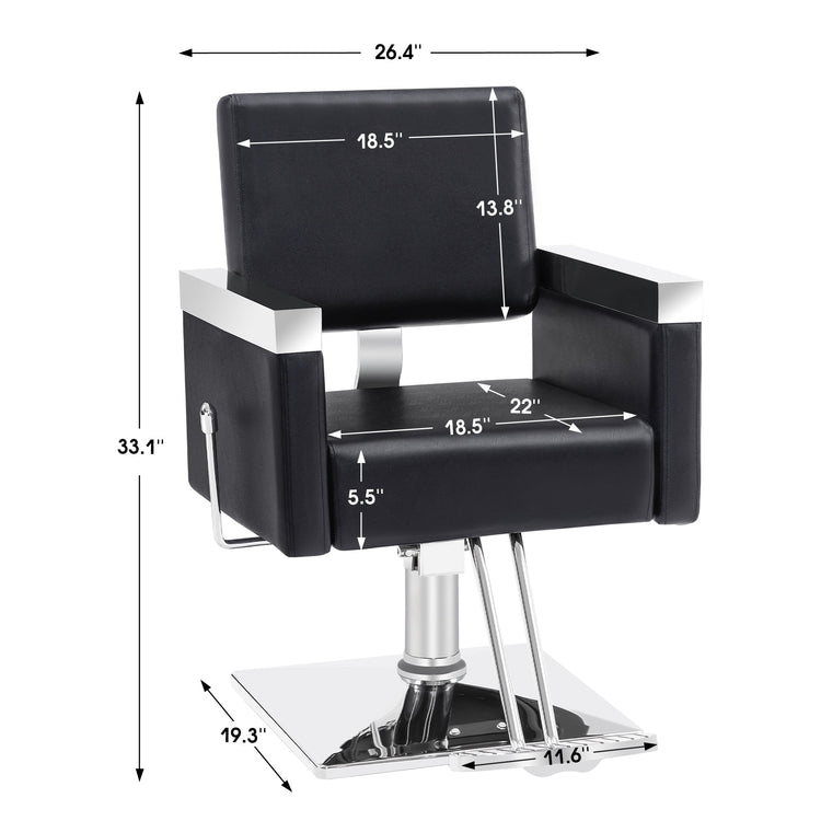 Classic Hydraulic Barber Chair For Hair Stylist, Salon Spa Equipment 3021