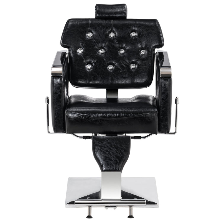 Reclining Barber Chair For Hair Stylist, Hair Beauty Spa Salon Chair 8132