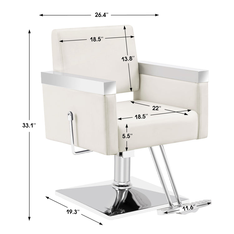 Classic Hydraulic Barber Chair For Hair Stylist, Salon Spa Equipment 3021