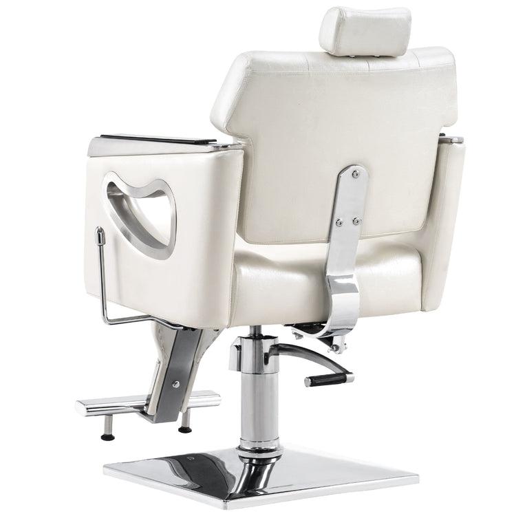 Reclining Barber Chair For Hair Stylist, Hair Beauty Spa Salon Chair 8132