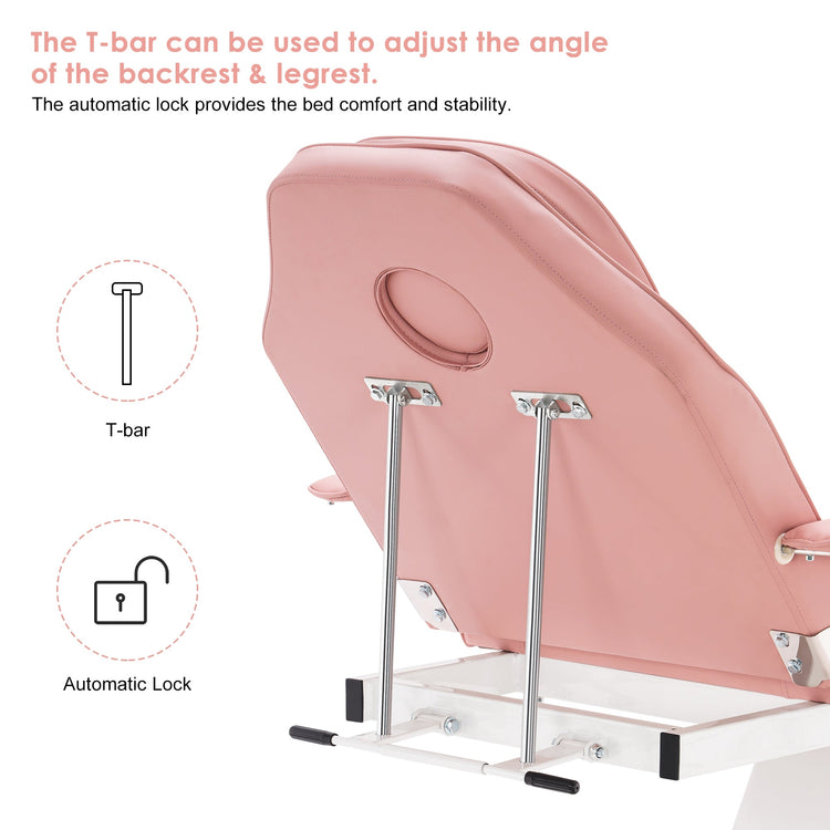 Salon Spa Electric Massage Bed Tattoo Chair Facial Adjustable Table 0100