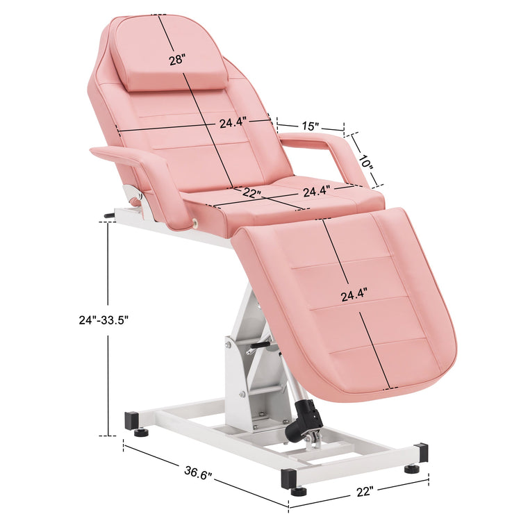Salon Spa Electric Massage Bed Tattoo Chair Facial Adjustable Table 0100