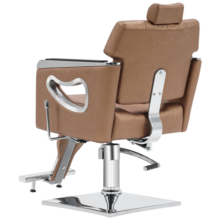 Reclining Barber Chair For Hair Stylist, Hair Beauty Spa Salon Chair 8132