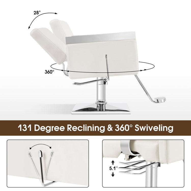 Classic Hydraulic Barber Chair For Hair Stylist, Salon Spa Equipment 3021