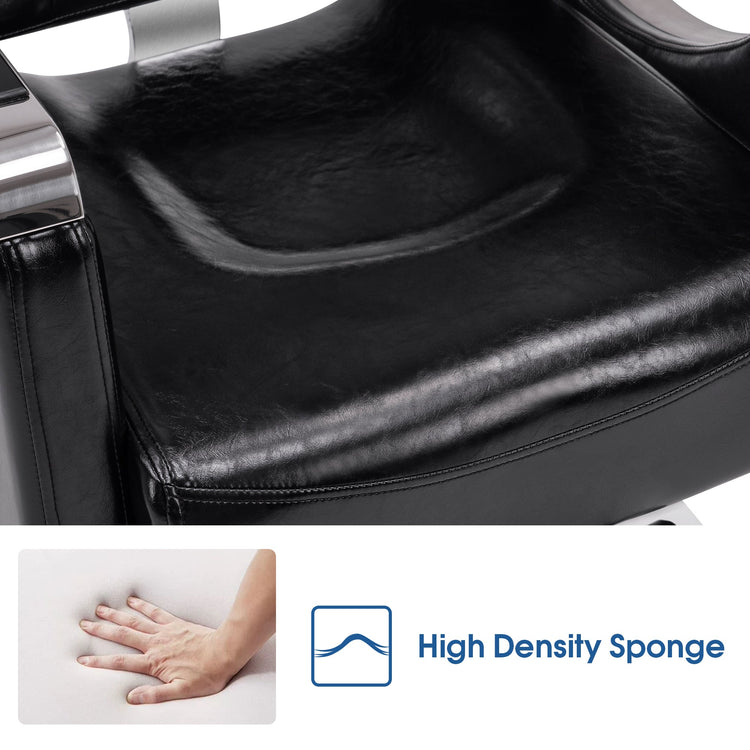 Reclining Barber Chair For Hair Stylist, Hair Beauty Spa Salon Chair 8132