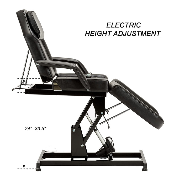 Salon Spa Electric Massage Bed Tattoo Chair Facial Adjustable Table 0100