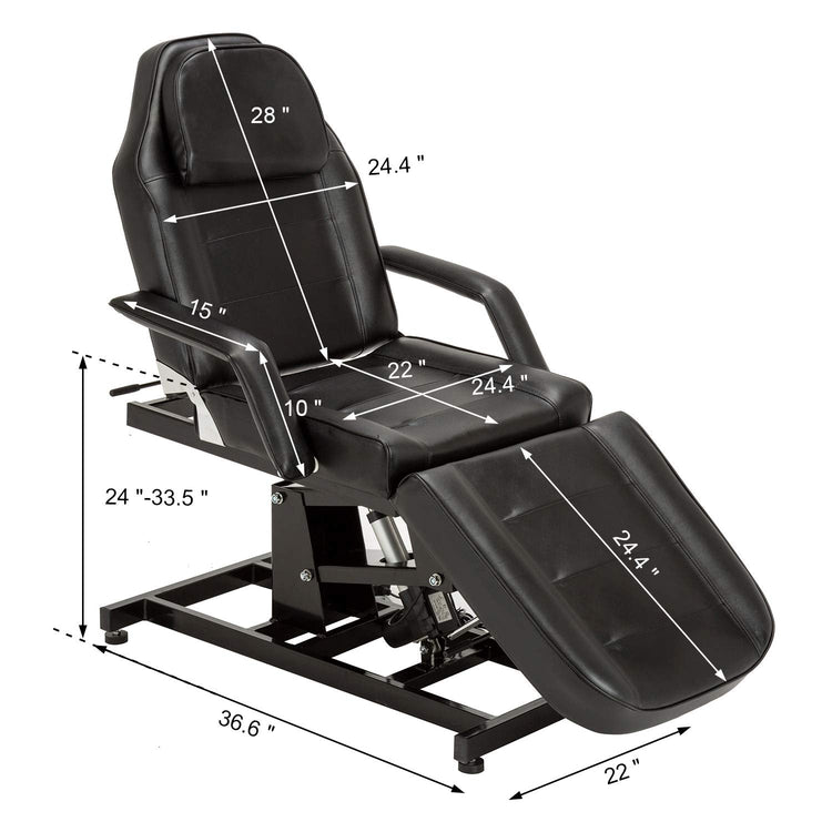 Salon Spa Electric Massage Bed Tattoo Chair Facial Adjustable Table 0100