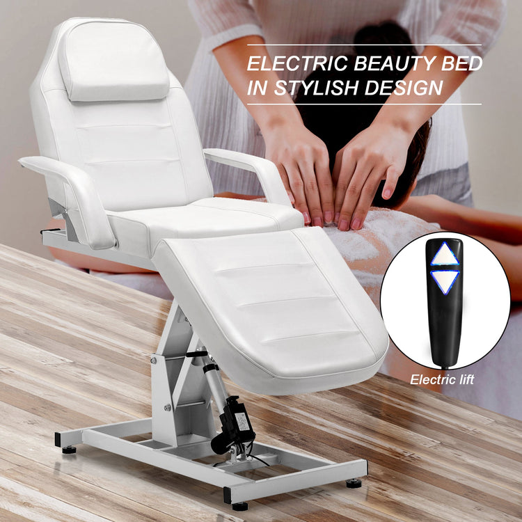 Salon Spa Electric Massage Bed Tattoo Chair Facial Adjustable Table 0100