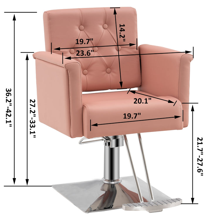 Salon Chair For Hair Stylist, Hydraulic Salon Spa Hair Styling Chair 8811