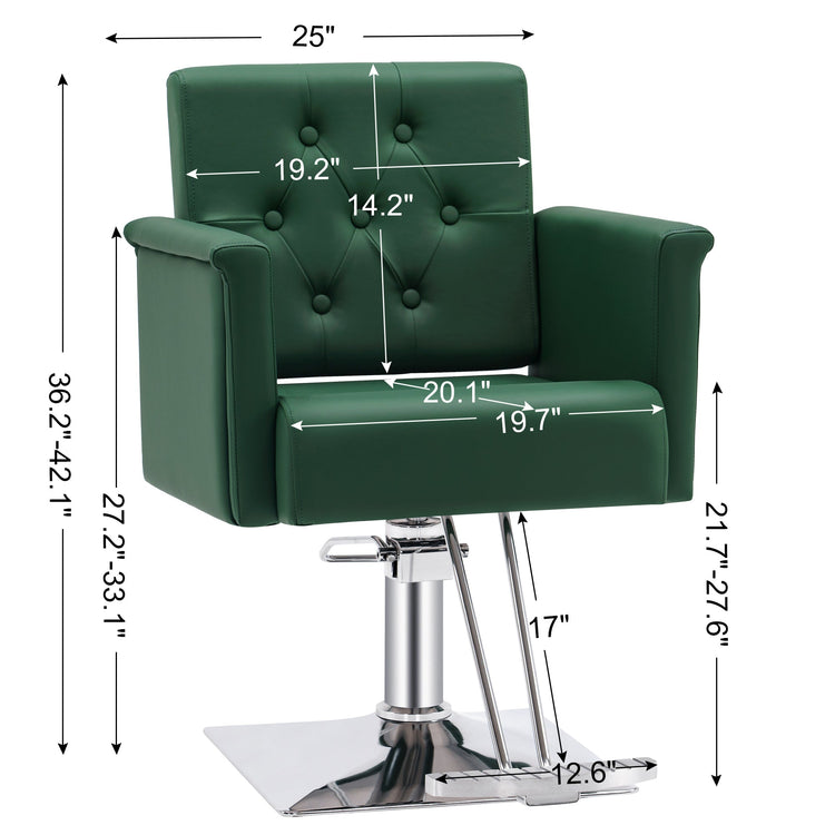 Salon Chair For Hair Stylist, Hydraulic Salon Spa Hair Styling Chair 8811