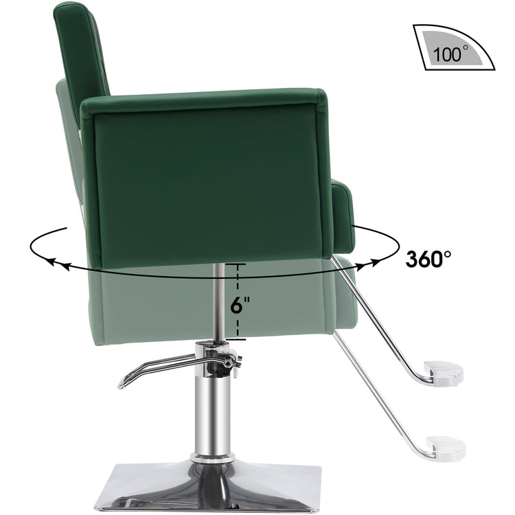 Salon Chair For Hair Stylist, Hydraulic Salon Spa Hair Styling Chair 8811