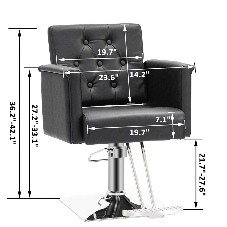 Salon Chair For Hair Stylist, Hydraulic Salon Spa Hair Styling Chair 8811